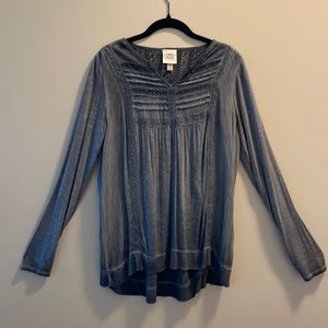 Knox Rose women’s top - charcoal gray - size S